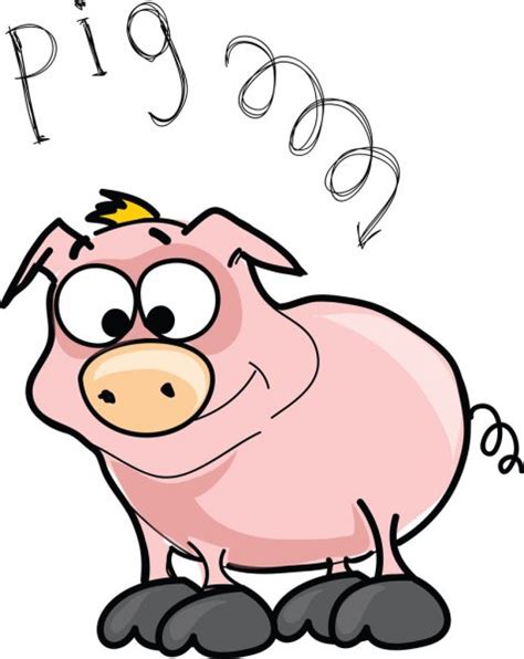 Illustration Of Cartoon Pig Stock Vector Image By ©sararoom 38637215