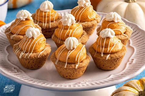 Pumpkin Cheesecake Cookie Cups Dixie Crystals