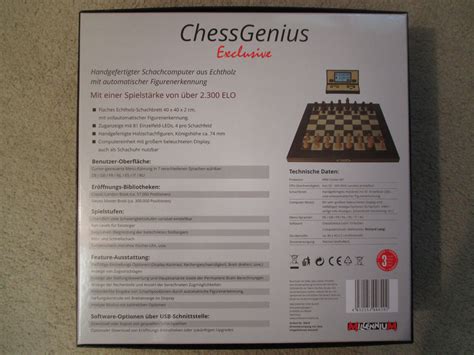 Millenium Chess Computer Chess Genius Exclusive Ebay