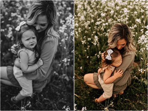 Spring Mommy And Me Wildflower Field Session — Nicole Briann Photo