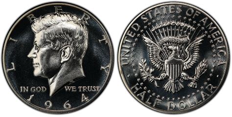 1964 50c Proof Kennedy Half Dollar Pcgs Coinfacts