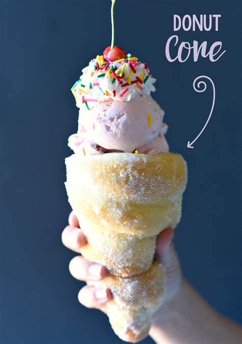Done Cone Recipe A Fun Treat To Make For Summer Eat Ice Cream Or Pie Filling Right Out Of A