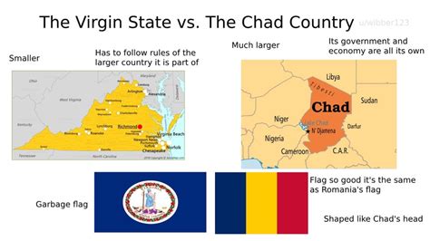 The Virgin State Vs The Chad Country Virginvschad