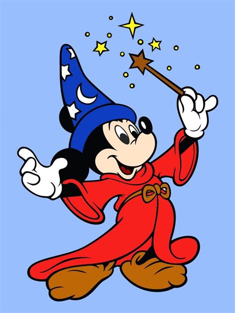 Sorcerer Mickey Mickey Mouse Art Mickey Mouse Stickers Mickey Mouse