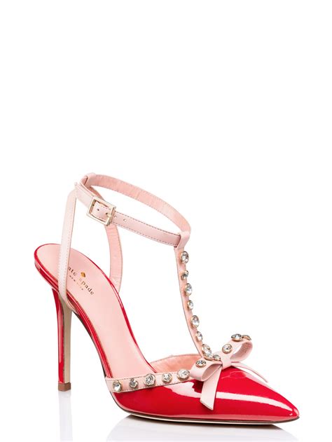 When the sport in question is wrestling you may understand why. Lyst - Kate Spade Lydia Heels in Red