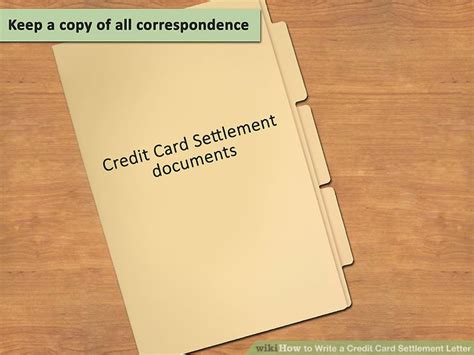 We did not find results for: How to Write a Credit Card Settlement Letter (with Pictures)