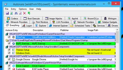 Sysinternals Pro Using Autoruns To Deal With Startup Processes And Malware