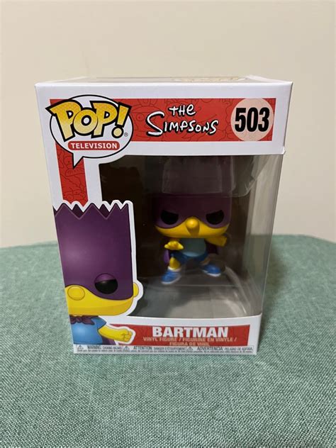 Funko Pop 503 Bartman The Simpsons Hobbies And Toys Toys And Games On Carousell