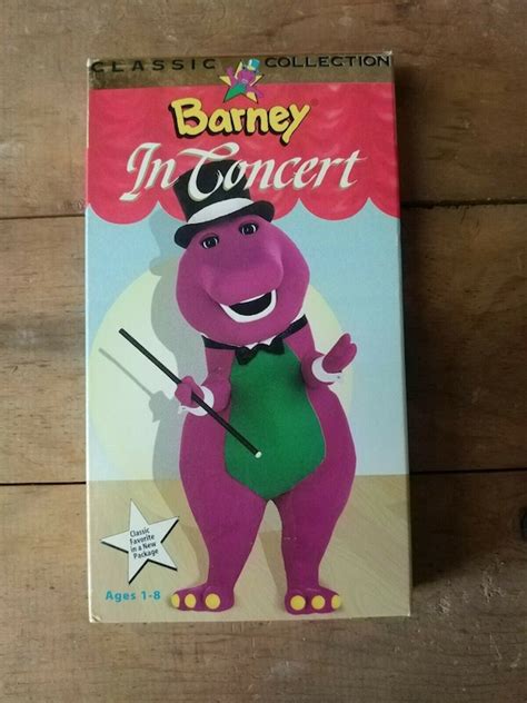 Barney In Concert 1996 Uk Vhs Youtube