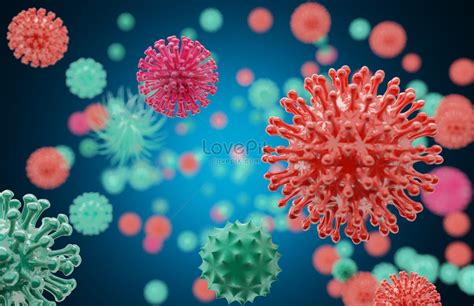 Bacterial Virus Background Creative Imagepicture Free Download