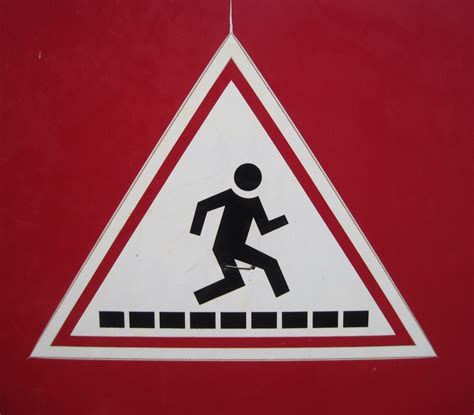 Pedestrian Crossing Sign Free Stock Photo Public Domain Pictures