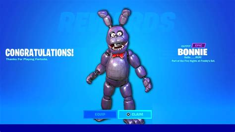 New Five Nights At Freddys Skin Release Date Leaked In Fortnite All