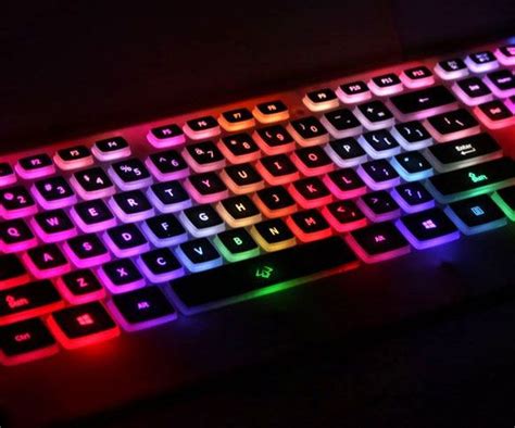How to make keyboard light up on hp laptop. Rainbow Light Up Keyboard | Keyboard, Computer keyboard ...