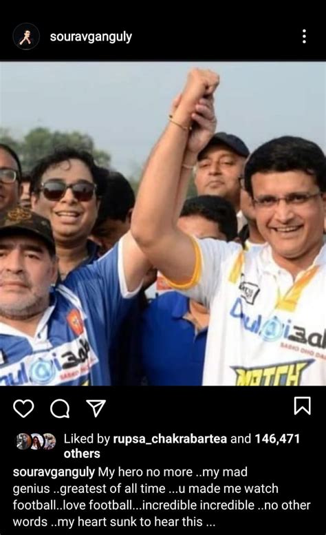 Former india captain sourav ganguly is in a stable condition after having a heart attack on saturday. RIP Maradona: Shah Rukh Khan, Sourav Ganguly & Ranveer Singh get emotional after legendary ...