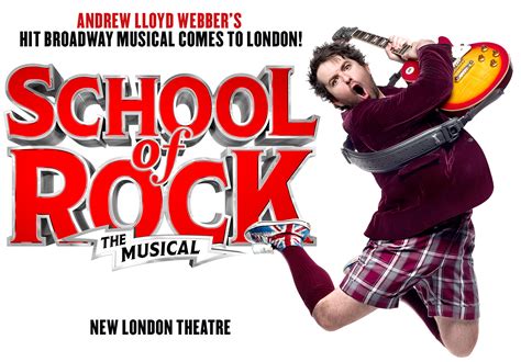 School Of Rock Musical London School Of Rock The Musical Shows