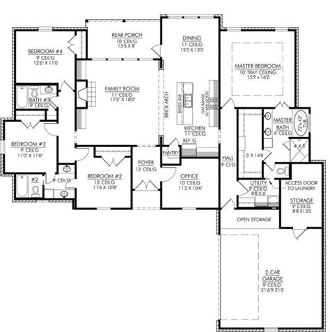 4 bedroom house plans usually allow each child to have their own room, with a generous master suite and possibly a guest room. Modern 4 Bedroom House Plans - Decor Units