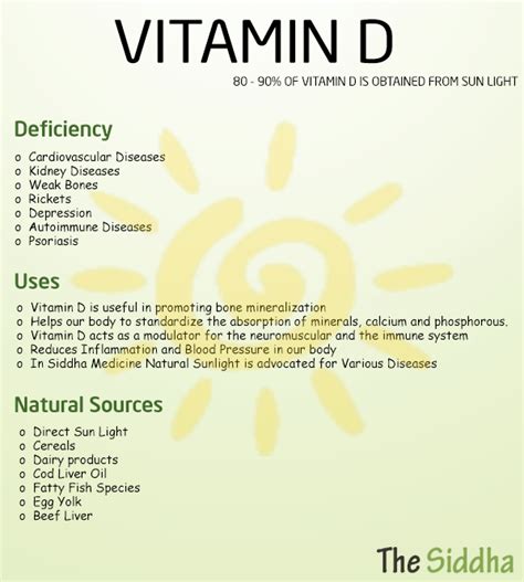 The trials reviewed differ in the dose of vitamin d, frequency of administration, mean age of participants, depression severity and trial duration. Various Uses of Vitamin D in Siddha Medicine - TheSiddha