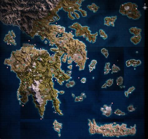 Create Meme Map Assassin S Creed Odyssey The Map Of Ac Odyssey