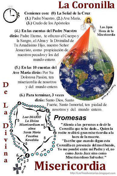 Check spelling or type a new query. Coronilla de la Divina Misericordia | Espacio de ...