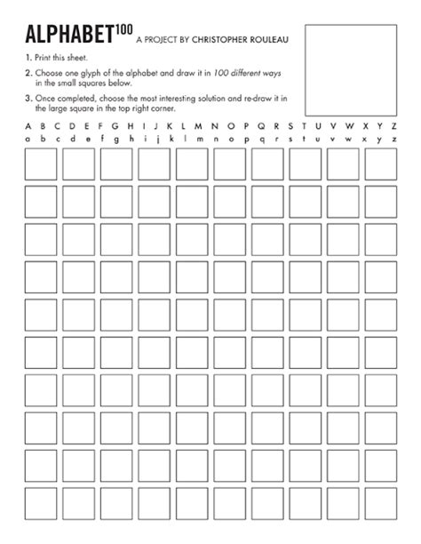 Classroom printables, activities & worksheets. Picasa Web Albums - Christopher Rouleau - Alphabet 100 ...