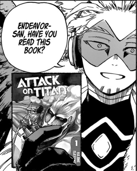 Check out our hawks manga selection for the very best in unique or custom, handmade pieces from well you're in luck, because here they come. MHA manga I can't believe Hawks reads Attack on titan ...