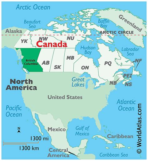 British Columbia Maps And Facts World Atlas