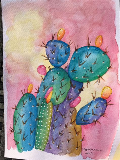 Pencil cactus needs 0.5 cups of water every 9 when it doesn't get direct sunlight and is potted in a 5 pot. Pin by Michelle Silvestri-Oetinger on water color painting ...