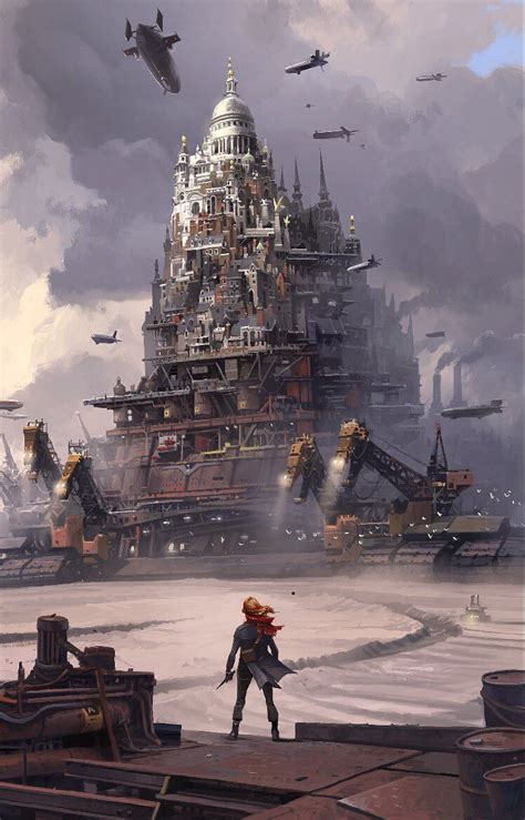 Also given things like the 60 minute war and stuff, biggatons are a given for this verse. Ian McQue on | Mortal engines book