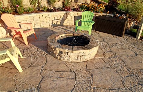 Perfect for patios, pathways, pool decks, outdoor kitchens and more. Rosetta Round Firepit