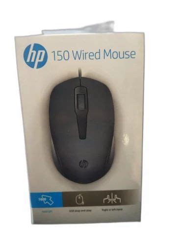 Hp 150 Wired Mouse At Rs 205piece Uttam Nagar Delhi Id 25925647230