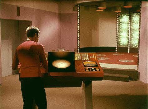 Filming Star Trek View Of Transporter Room Scanned From  Flickr