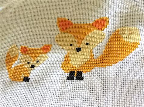 It comes in pdf format and can easily be printed or viewed on a computer. Fox Cross Stitch Pattern - Cute Animal Cross Stitch ...