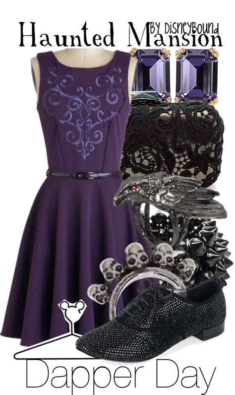 Haunted Mansion Purple Dress Would Look Awesome With Wallpaper Stencil