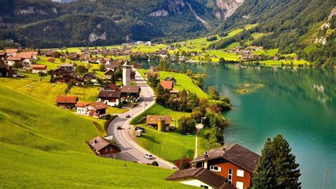 3 Cảnh Đẹp Thụy Sỹ Ngôi Làng Grindelwald Du Lịch Châu Âu Phong
