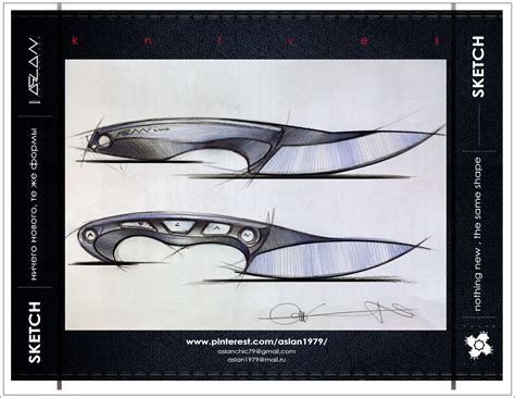 Check out our knife templates selection for the very best in unique or custom, handmade pieces from our shops. knives | Knife patterns, Knife drawing, Knife design