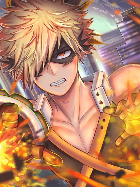 Katsuki Bakugou My Hero Academia Wallpapers Wallpaper Cave