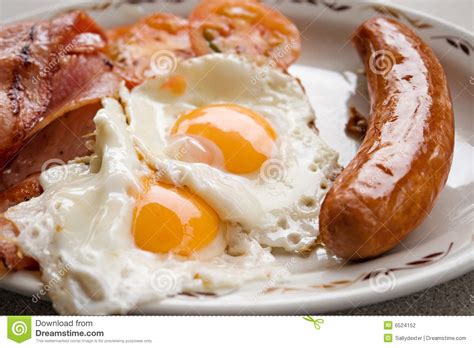 November 19, 2018 by susan 8 comments. Bacon Egg Sausage Breakfast Stock Photo - Image of plate, diet: 6524152