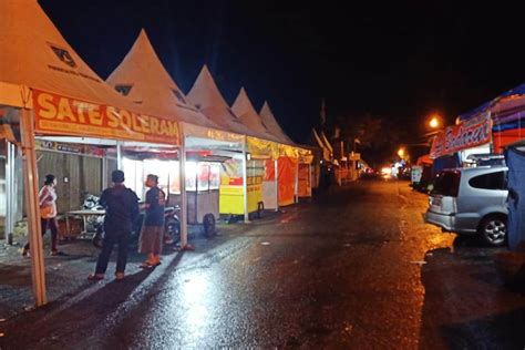 Pasar Kuliner Malam Padang Panjang Setop Beroperasi