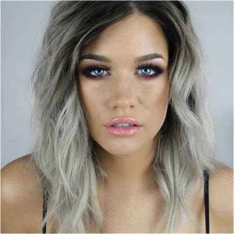 27 Coiffure Blonde Et Noire Beau | Cheveux gris, Coloration cheveux