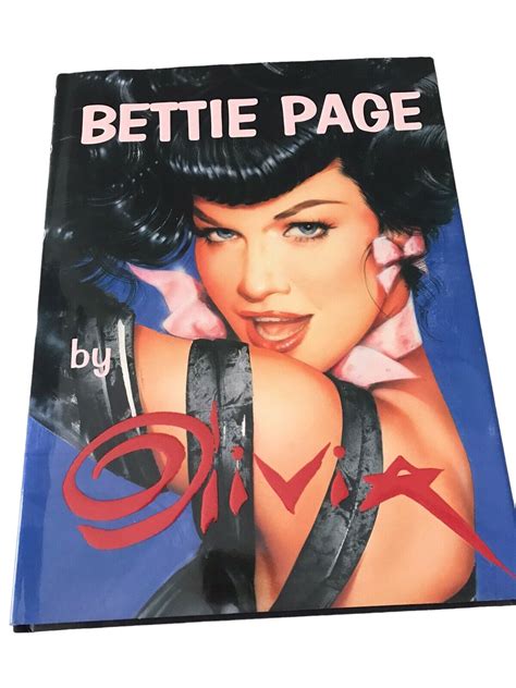 Bettie Page By Olivia Berardinis Hardcover Book Adult First Edition Pin Up Art EBay