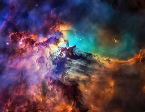 Space Colorful Art