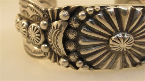 Vernon Begaye Navajo Dine Sterling Silver Bracelet TUCSON INDIAN