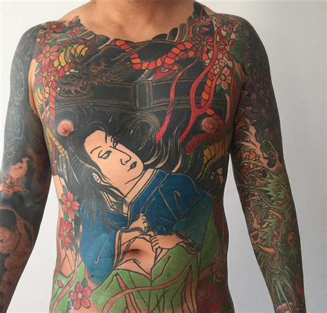 Japanese yakuza chest tattoo design. 35 Delightful Yakuza Tattoo Ideas - Traditional Totems ...