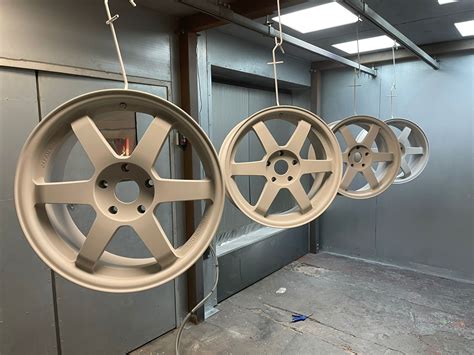 Alloy Wheel Powder Coating Manchester Salford Evolution Coatings Ltd