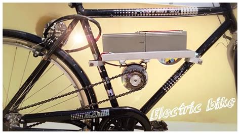 How To Make Simple Electric Bike Electric Bike Diy Electric Bike Bike