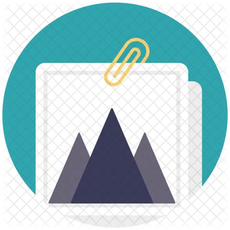 File Annex Icon Download In Flat Style