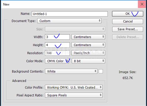 Buat lembar kerja baru di photoshop. Cara Membuat Pas Foto Di Photoshop - Kursus Desain Grafis