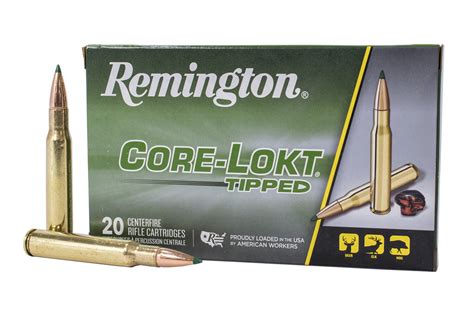 Remington 30 06 Springfield 150 Gr Core Lokt Tipped 20box Sportsman