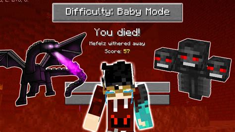 Baby mod is created by a popular minecraft youtuber called fundy, who has 2.76 million subscribers. COBA TAMATIN MINECRAFT BABY MODE, Tapi AKU TETEP MATI😭😭 ...