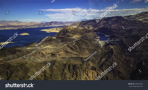 Aerial View Lake Mead Hoover Dam Stock Photo 784326976 Shutterstock